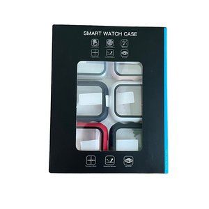 6PK of 40MM Series 4/5/6 Smart Watch Case Protection Covers
